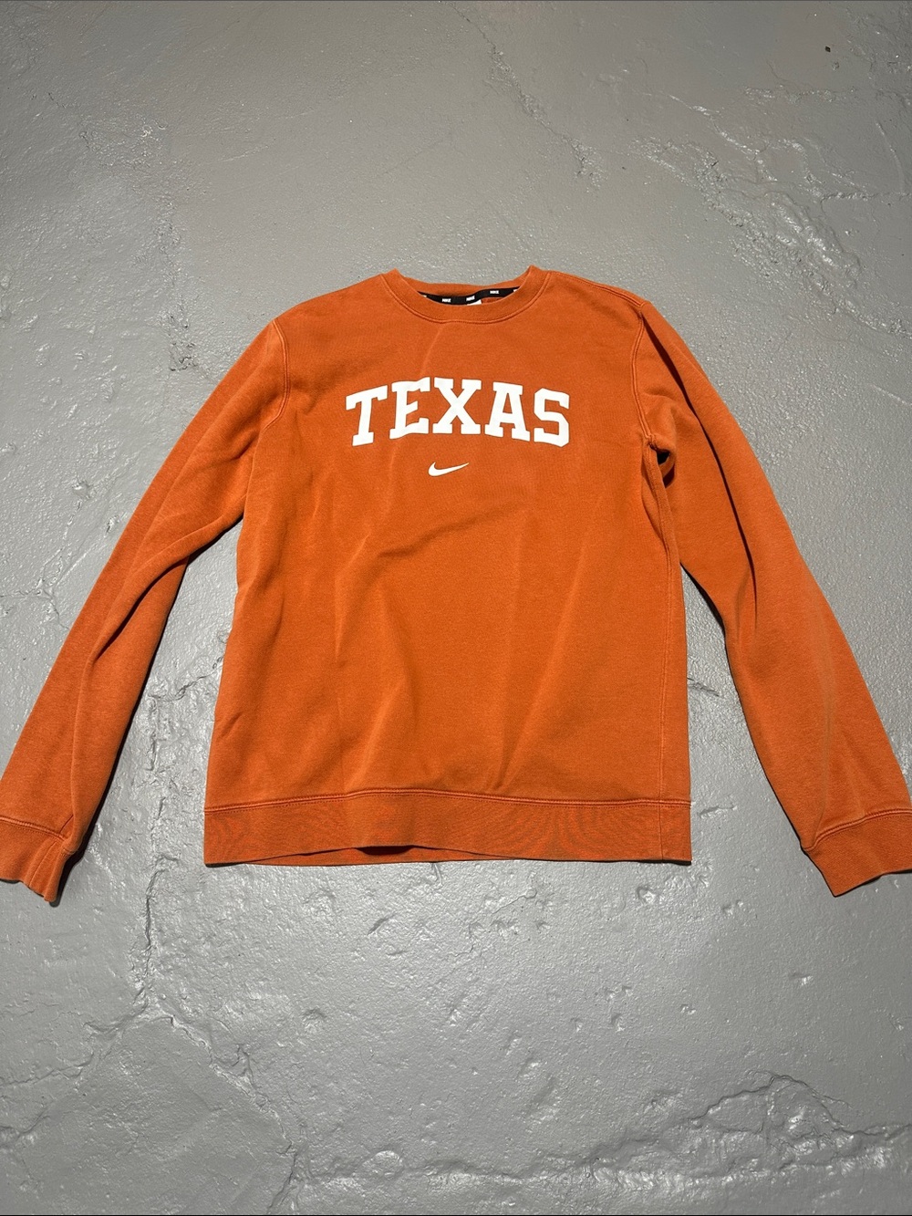 Nike Orange TEXAS Crewneck Sweatshirt